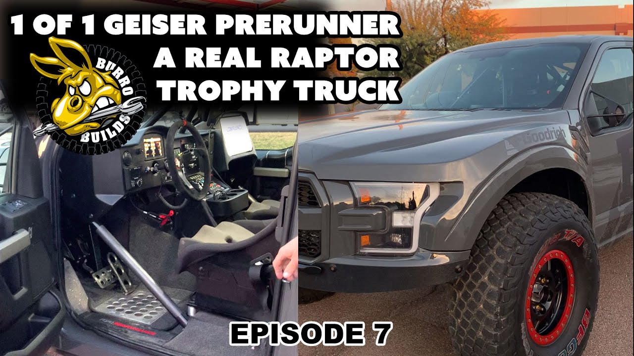 Burro Builds Episode 7: предварительный запуск Geiser Trophy Raptor