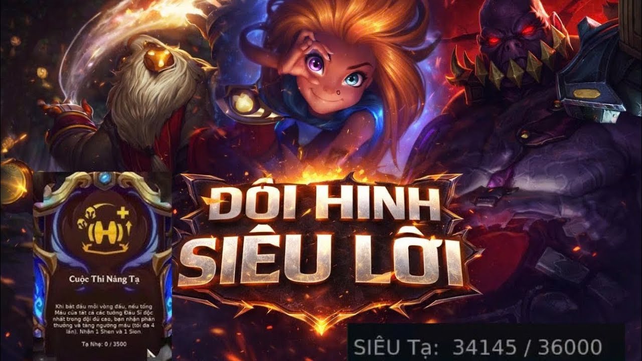Đội hình siêu trâu bò và siêu khỏe trong TfT mùa 16 | TFT #15