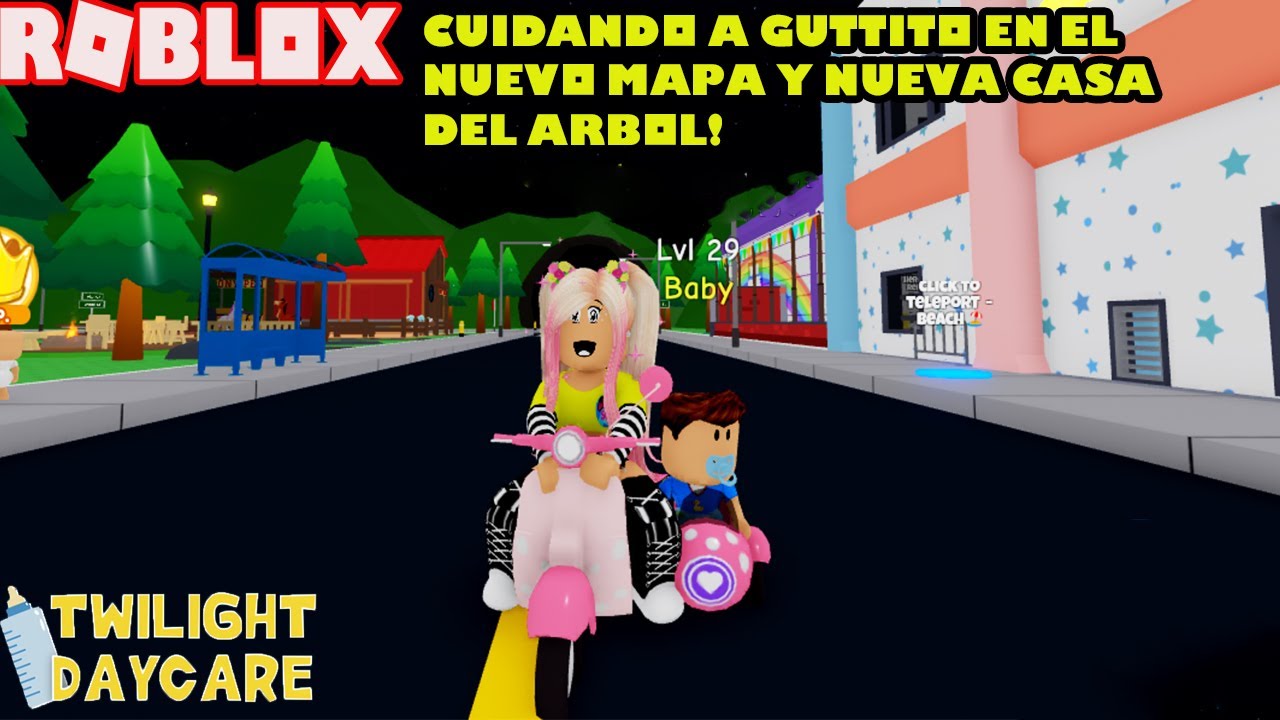 Cuidando A Guttito En La Nueva Casa Del Arbol! Nuevo Mapa! Y Mas Cosas Geniales En Twilight Daycare!