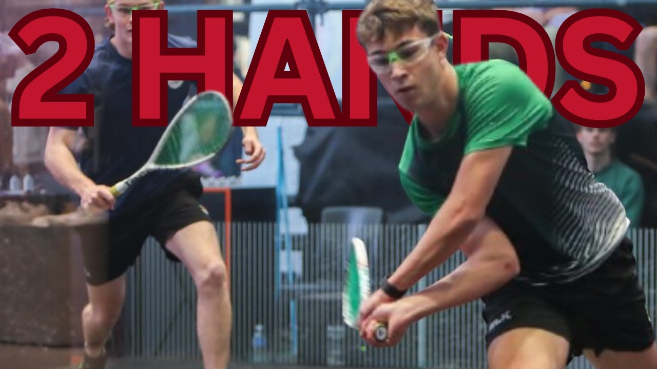 PLAYS WITH 2 HANDS?! | Luhann Groenewald | Squash University Podcast