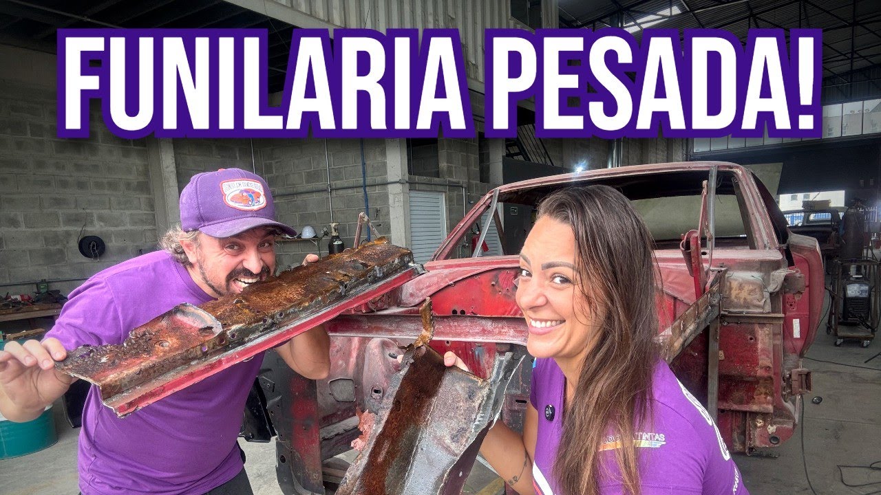 CHARGER 68: A EVOLUÇÃO DA FUNILARIA DE UM PROJETO EXTREMAMENTE DESAFIADOR