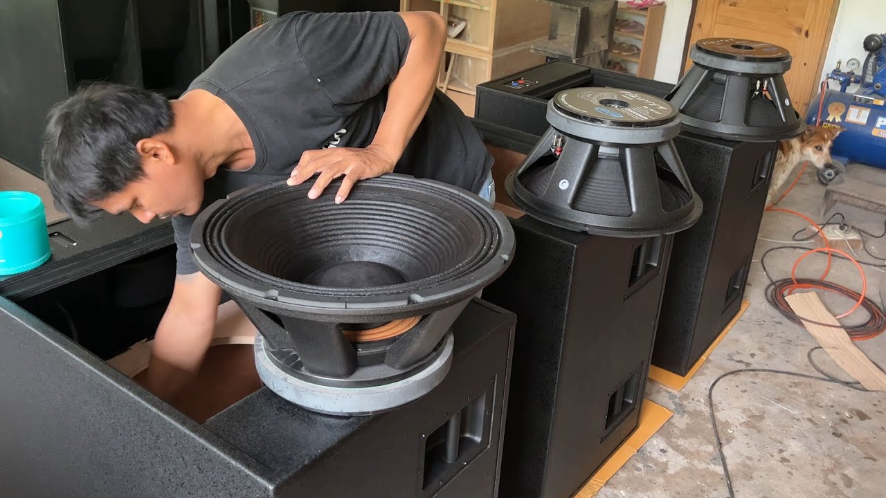 Test W-Box Single 18 inch Professional Subwoofer Box