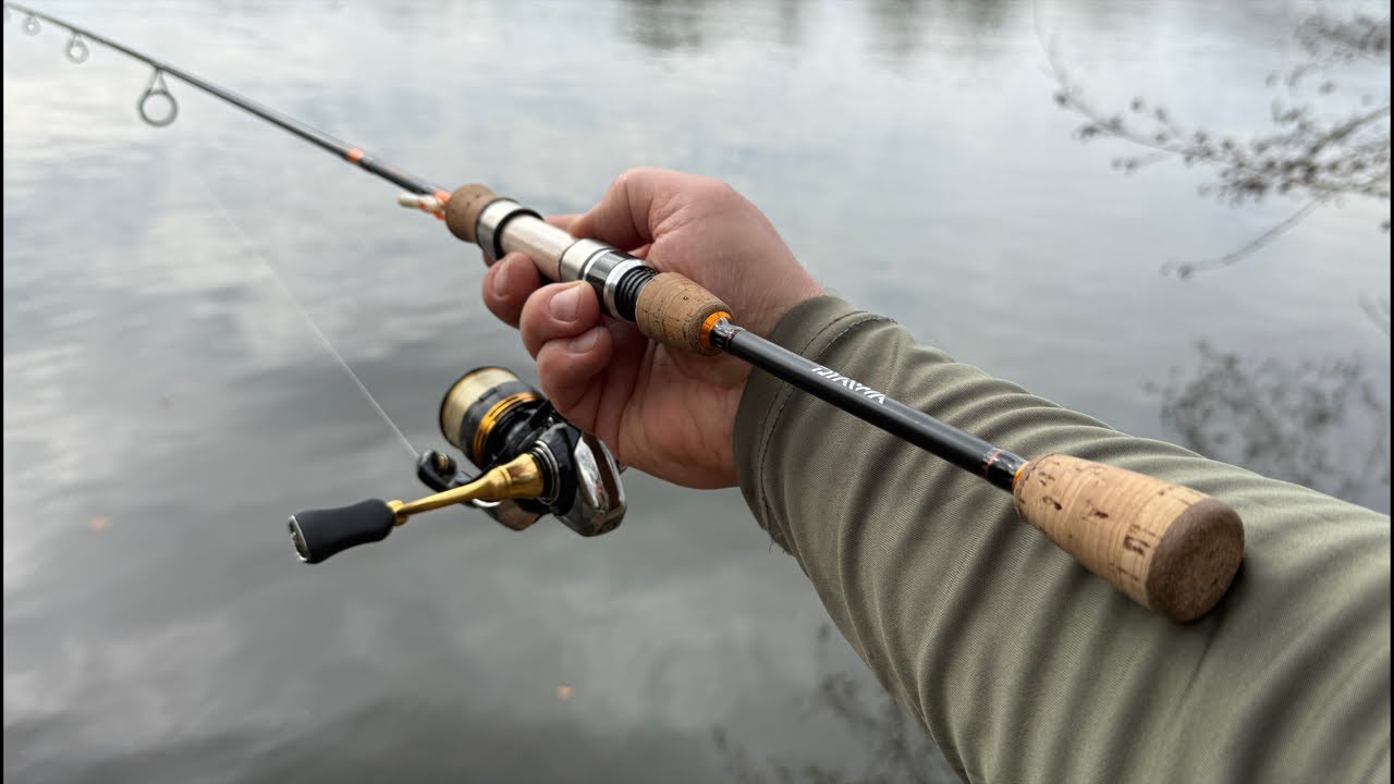 Fishing before the rain #Fishing #BassFishing #Panfish #Trout #Croppie #nj #Bass #Spring #Ultralight