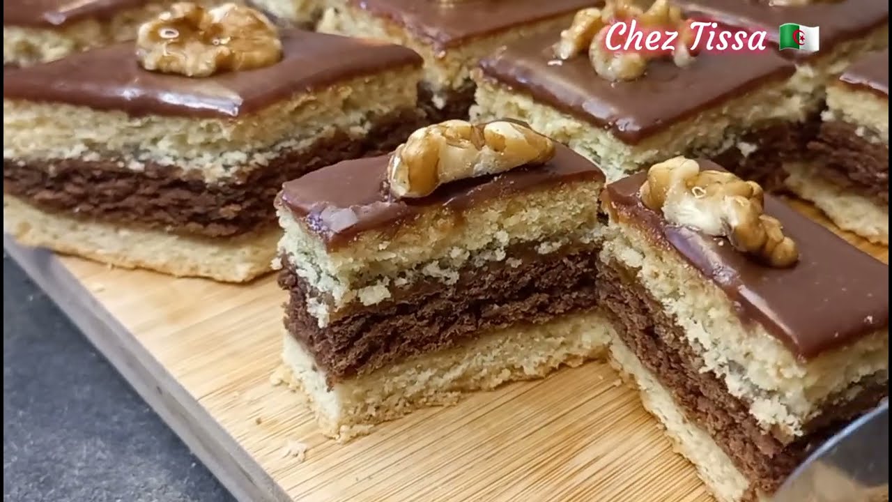 اروع وصفة😍سجلوها للعيد😍ومناسباتكم🎊تقطر بالبنة ومكوناتها جد بسيطة حضروها فالسنيوة وعلى مرة وحدة😋🇩🇿🇩🇿