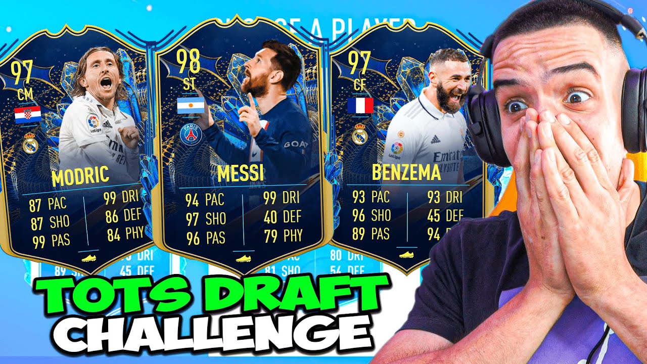 DRAFT ALI BIRAMO SAMO TOTS IGRAČE! FIFA 23 FUT DRAFT