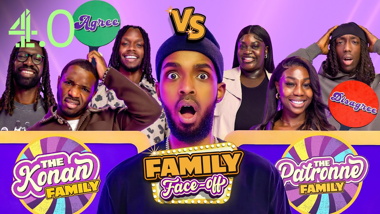Adeola Patronne vs Krept & Konan | Family Face Off | @channel4.0