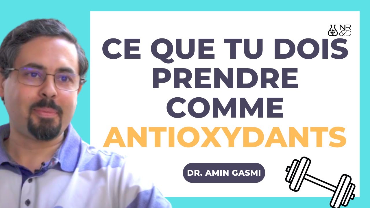 si t'es sportif tu dois prendre ces antioxydants