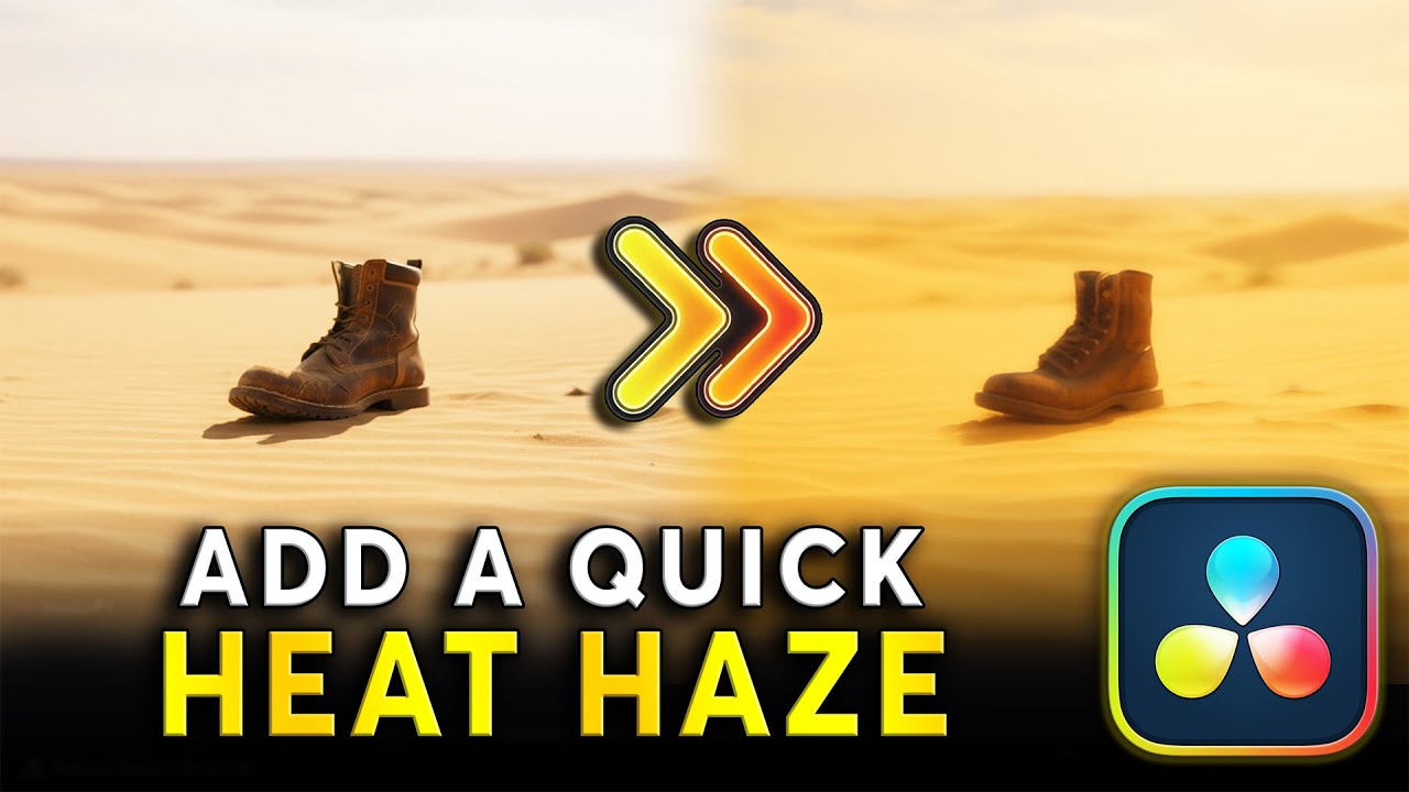 Heat Haze Effect | Davinci Resolve Tutorial