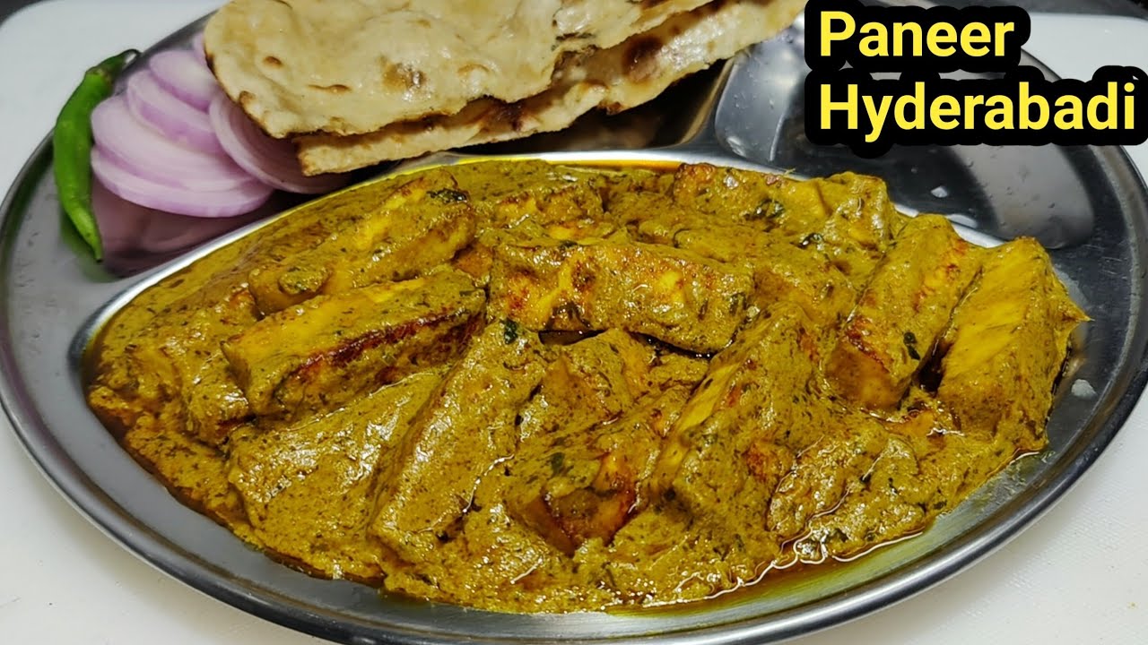 Paneer Hyderabadi Recipe | हैदराबादी पनीर बनाने का आसान तरीका | Hyderabadi Paneer Gravy | Chef Ashok