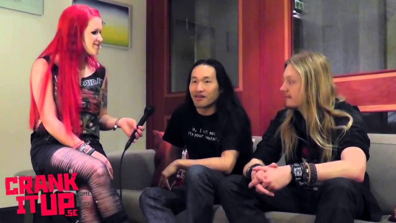 Herman Li & Marc Hudson (DRAGONFORCE) interview 2012