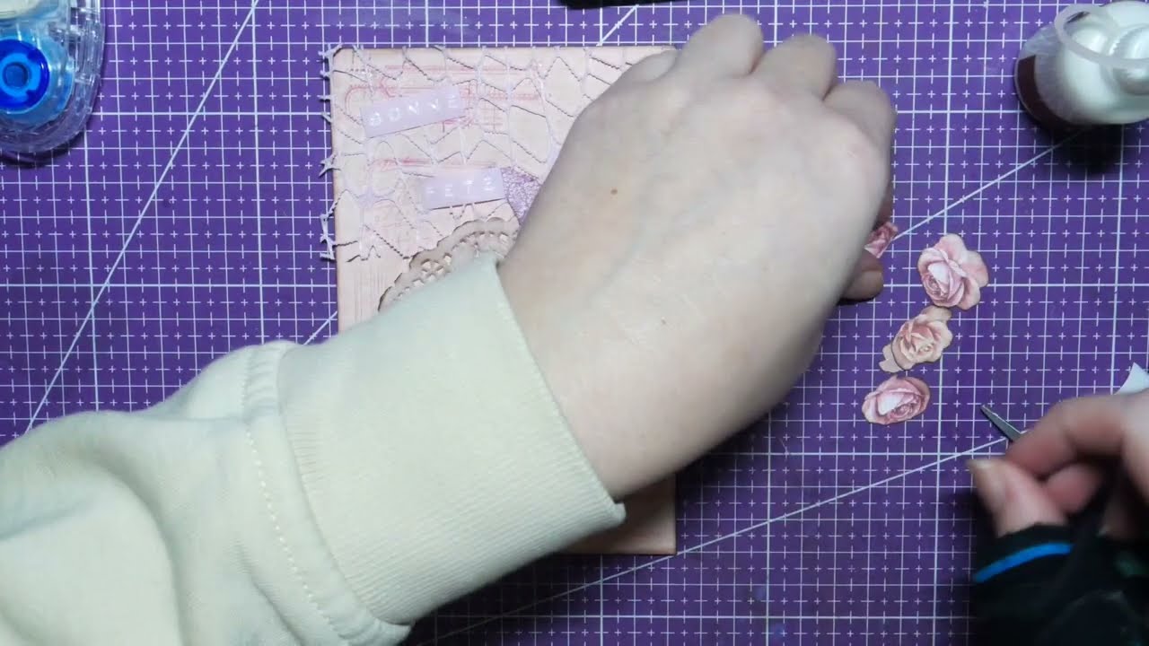 ACTION ET FETE DES GRANDS MERES, ON CREE UNE CARTE ENSEMBLE