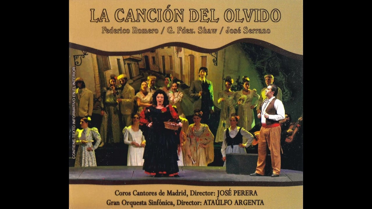 Ata&uacute;lfo Argenta, Gran Orquesta Sinf&oacute;nica - Serrano - La Canci&oacute;n del Olvido (1954) CD