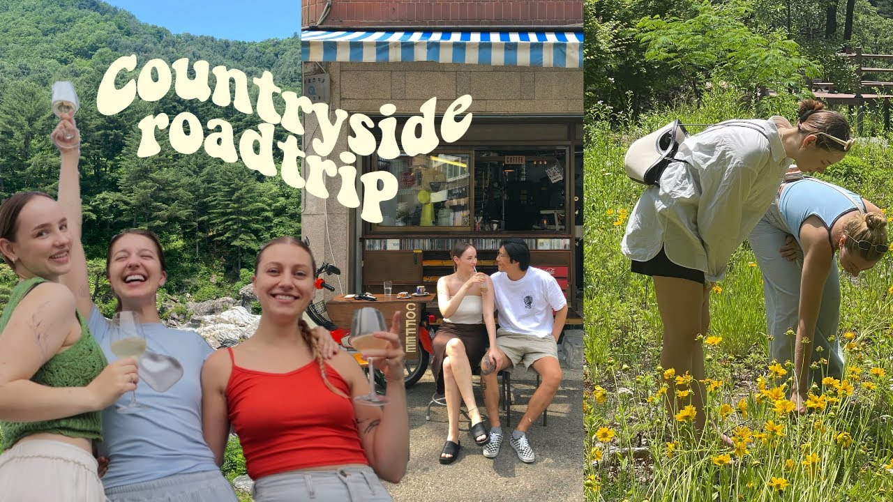we drove to the Korean mountains in Gapyeong 🏔 healing vlog | Sissel