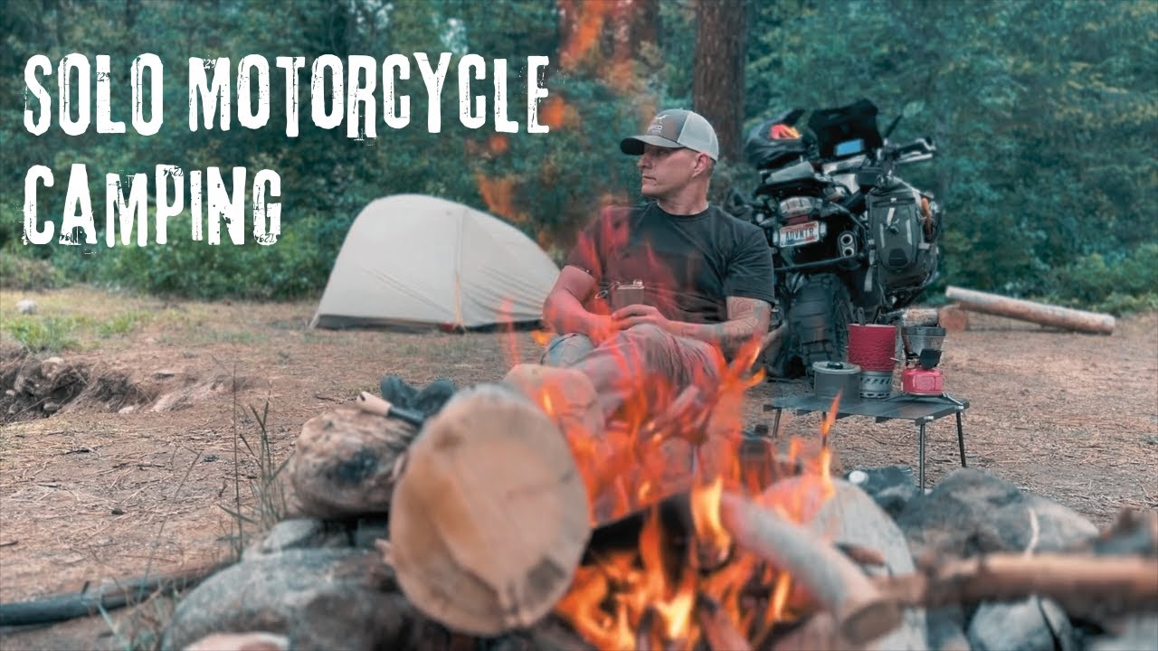 Escape the Noise | Solo Camping | BMW R1250 GSA | Nature ASMR | Silent Vlog