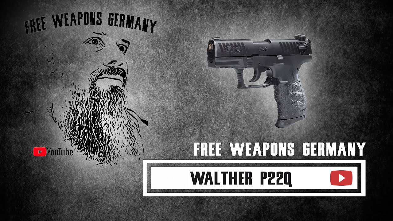 FWG - Walther P22Q  & Fobus Holster - Review & Schusstest