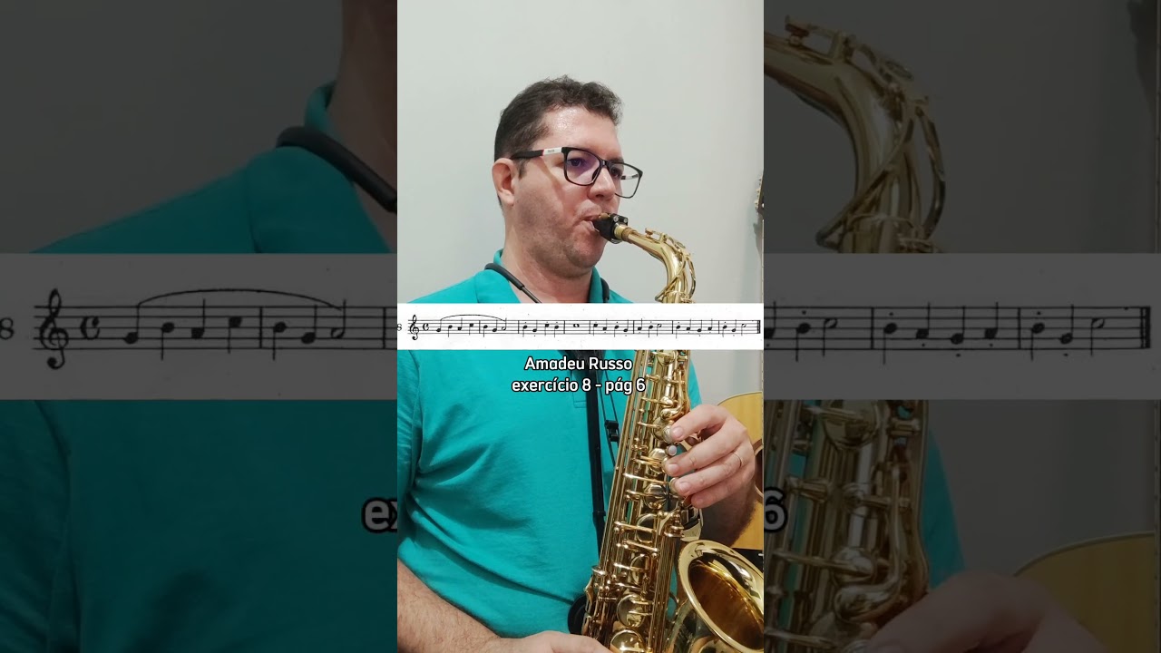 Amadeu Russo, exerc&iacute;cio 8, p&aacute;g 6 - Prof Romualdo Costa #amadeurusso