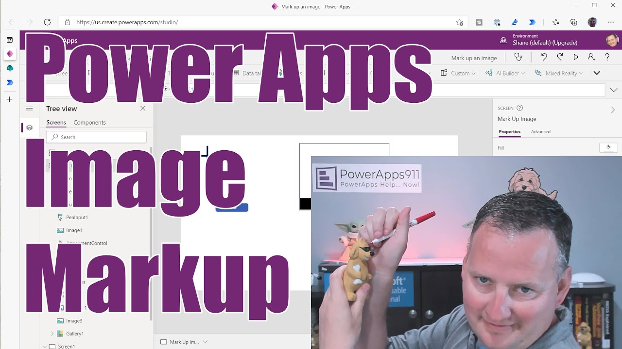Power Apps Inspection Image Markup with Pen Input