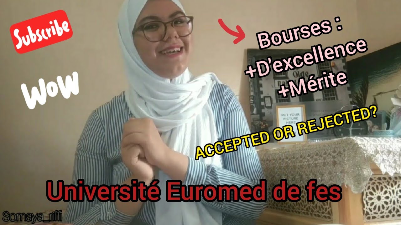 👈شنو هما أنواع و شروط المنح الدراسية في الجامعة الأورومتوسطية بفاس؟👉// Accepted or rejected
