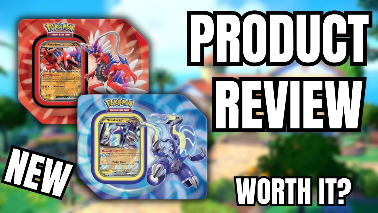 Product Review! Paldea Legends Tins... Worth it?