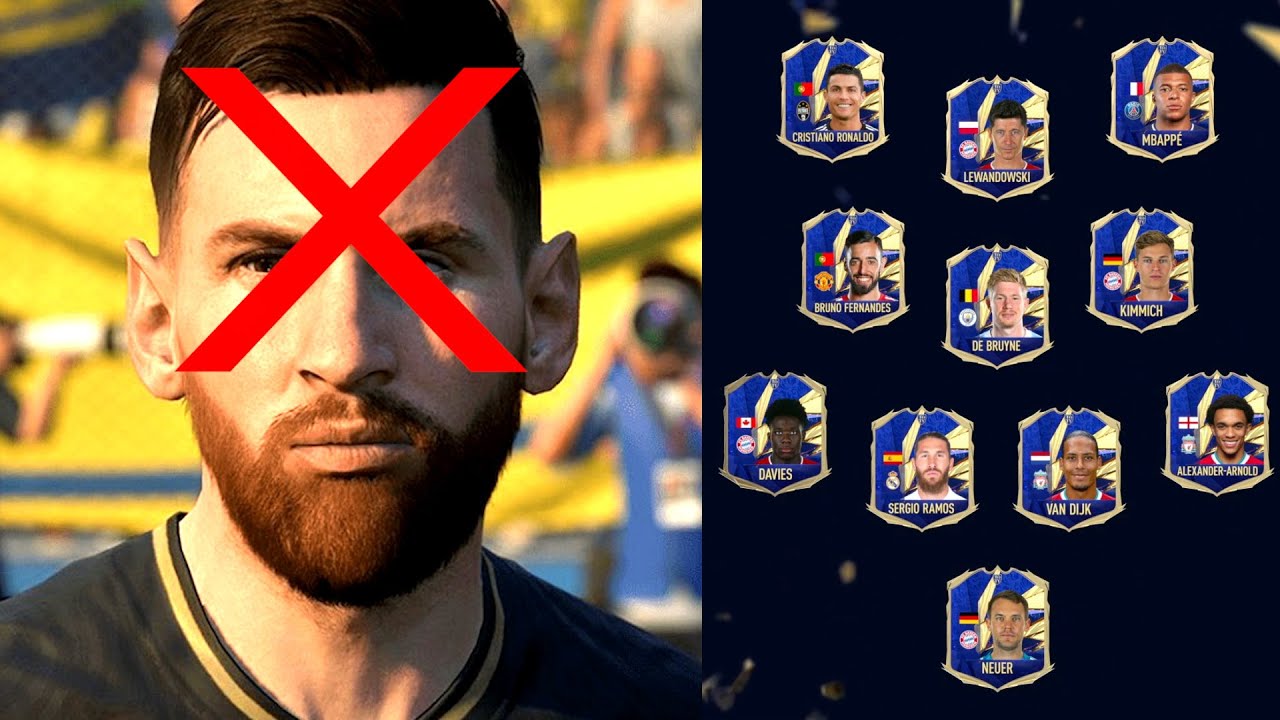 Месси НЕ ПОПАЛ в команду года FIFA 21! FIFA 21 TOTY Обзор