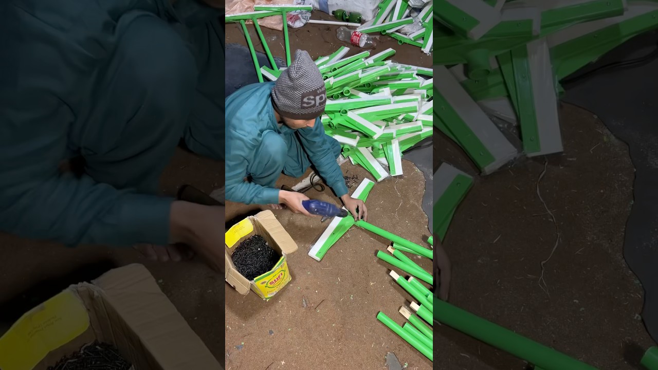 Making of Plastic Wiper Via Handmade Process