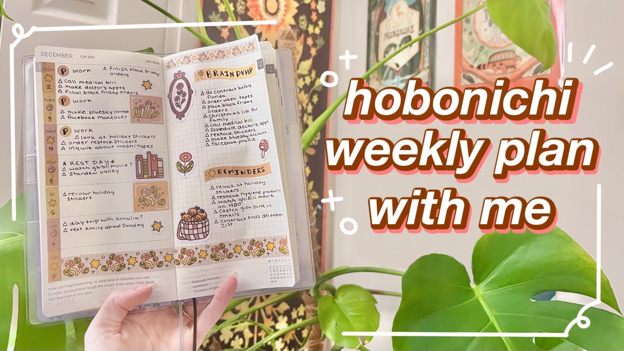 move into my NEW 2025 hobonichi weeks with me: I ALREADY MESSED UP! ✨