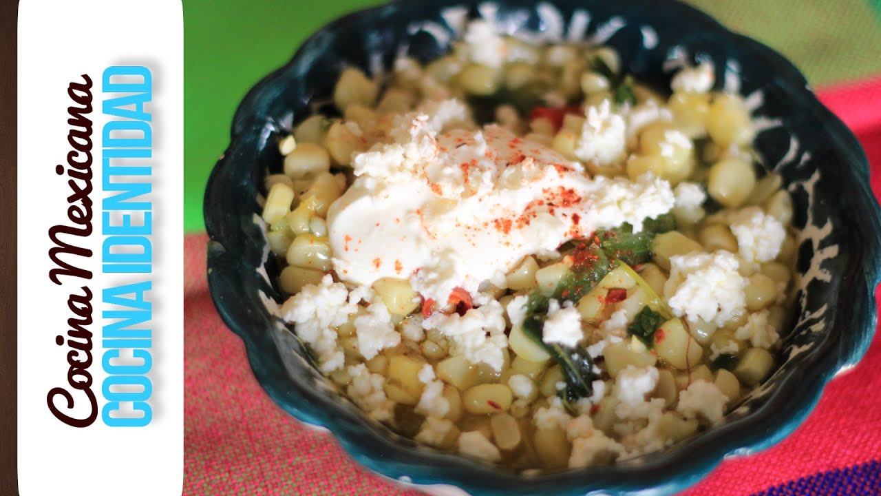 Cómo hacer esquites. Receta de Yuri de Gortari