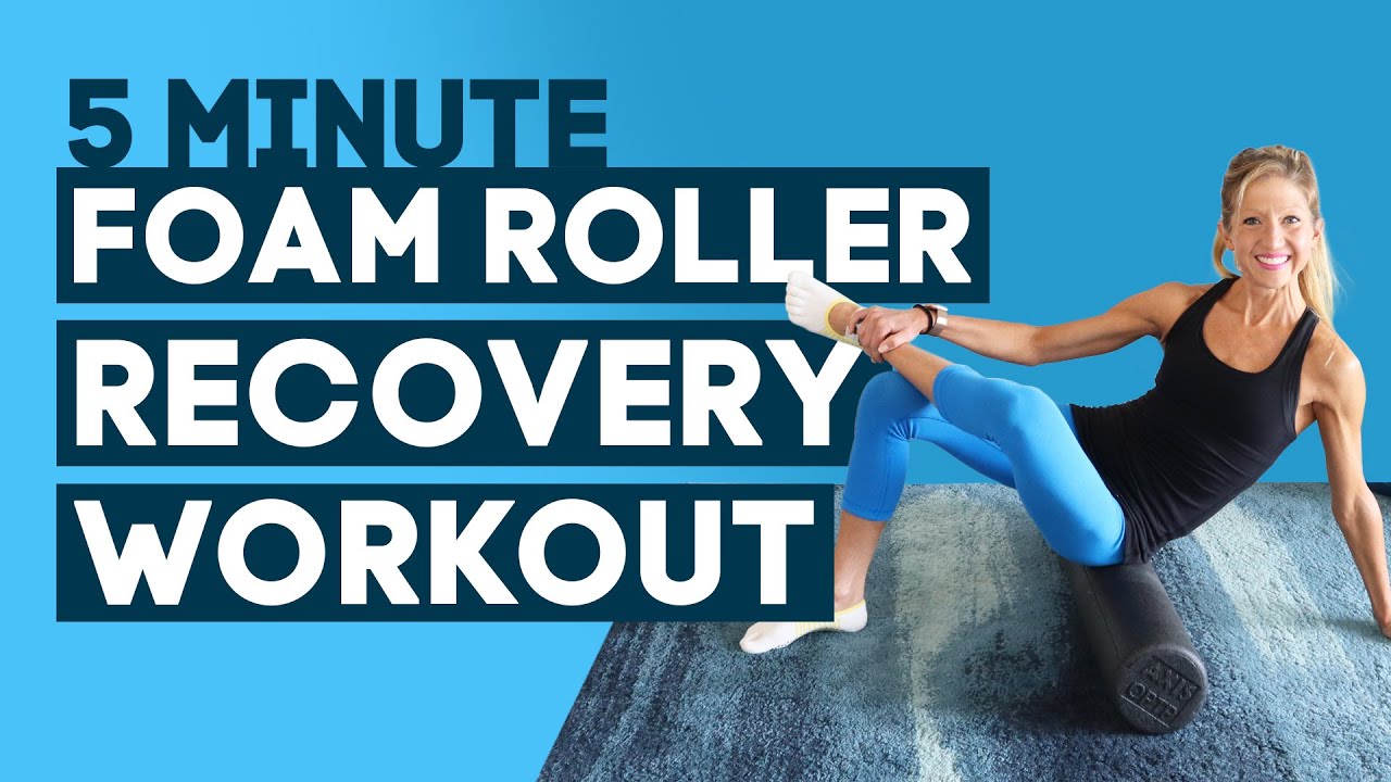 5 Min Foam Roller Recovery Workout | Full Body Foam Roller Workout (FOLLOW ALONG)
