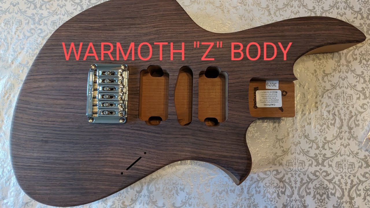 Warmoth "Z" Body Overview: Roasted Alder & Rosewood