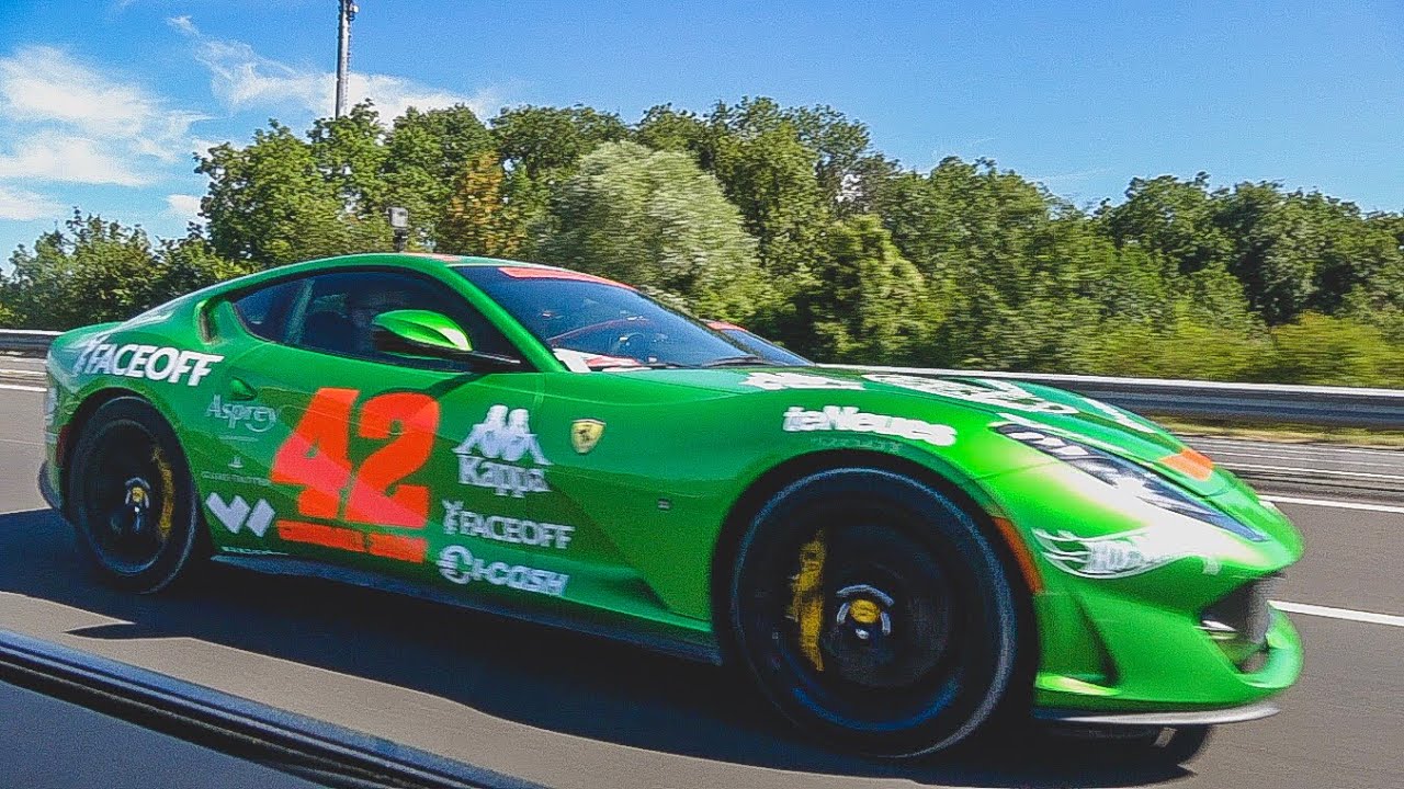 The $49,000 Ferrari PAINT Job! Verde HyKers Ferrari 812 Superfast