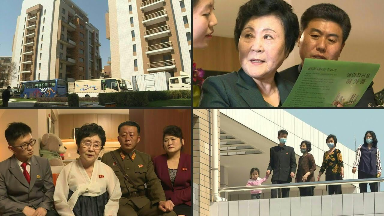 North Korean news anchor, radio announcer thank Kim for new apartments | AFP