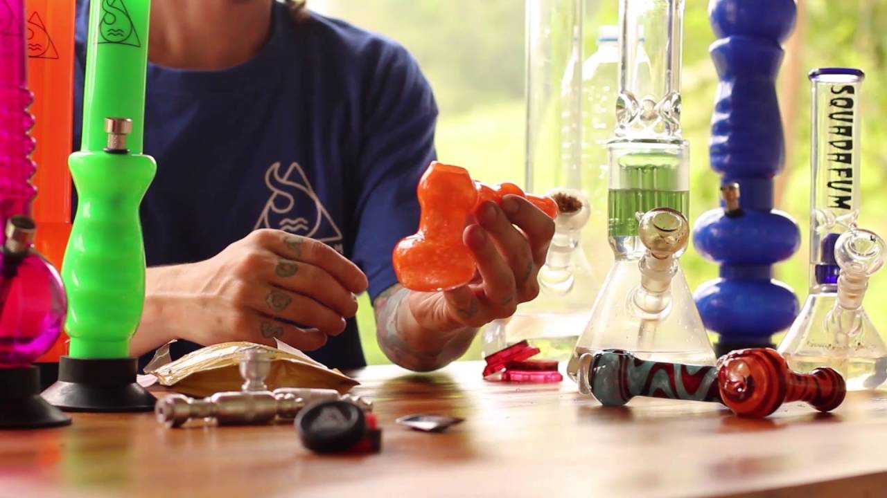 Squadafum apresenta: Modo de Uso  - Pipe de Vidro com &Aacute;gua