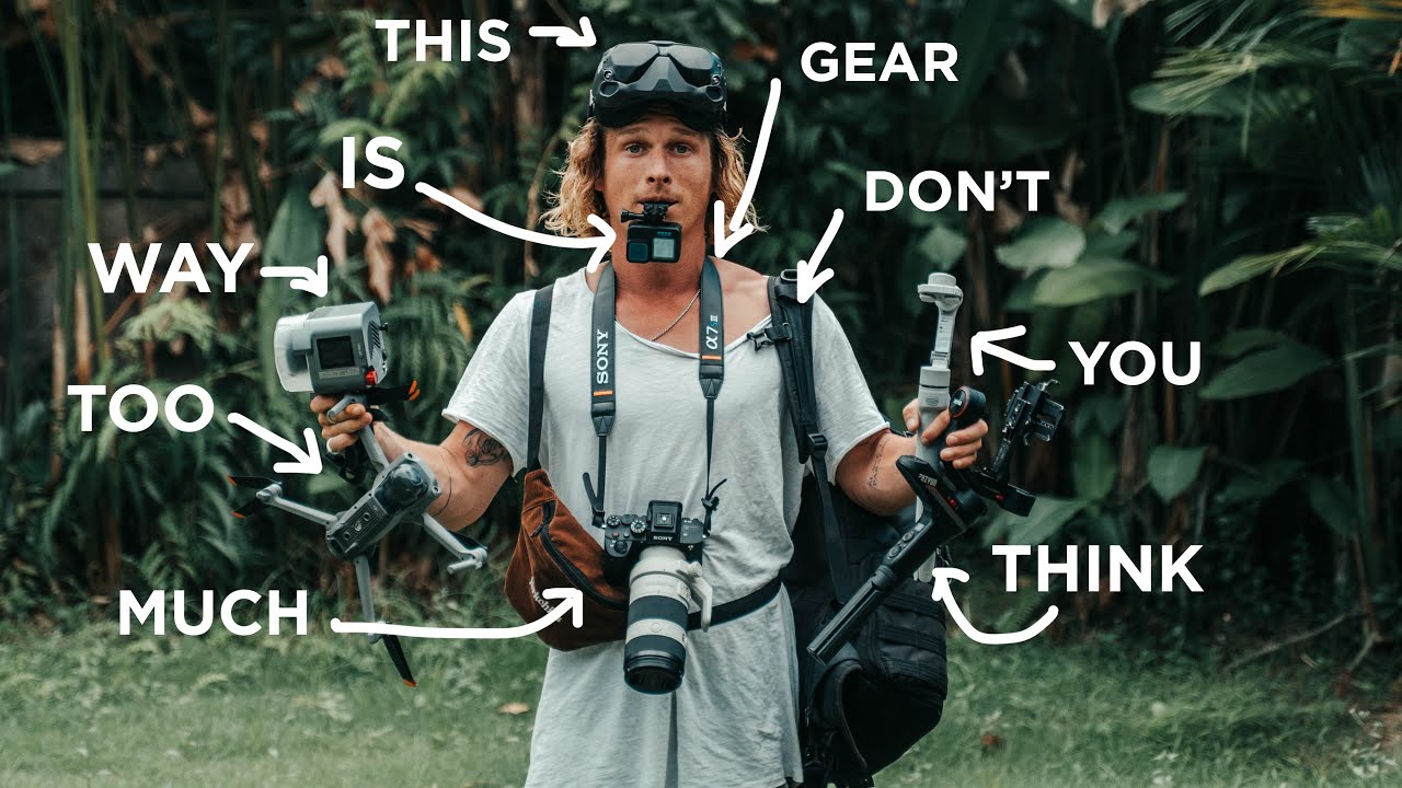 Best CAMERA GEAR For Cinematic B roll Travel Videos
