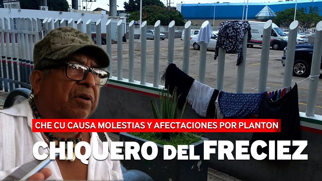 COCINA Y TENDEDERO EN PROTESTA DE CHE CU