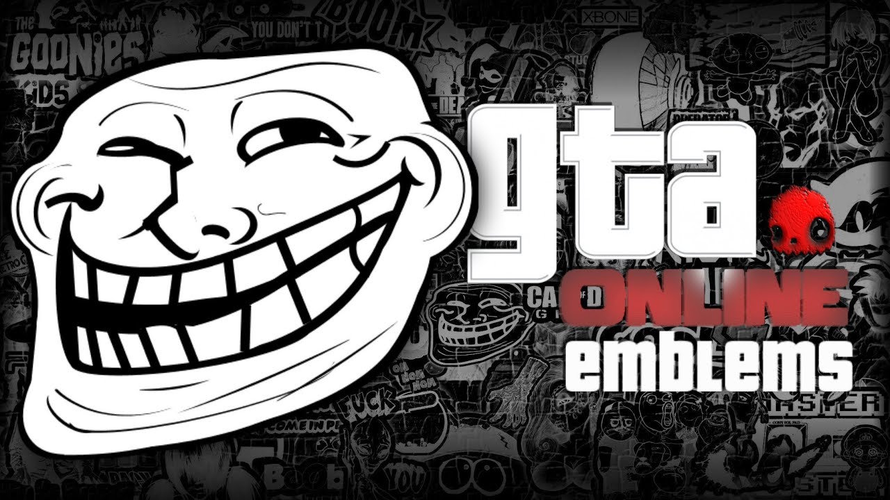 GTA V Emblem - Troll - Speed Art ( Grand Theft Auto 5 ) Screetch2009