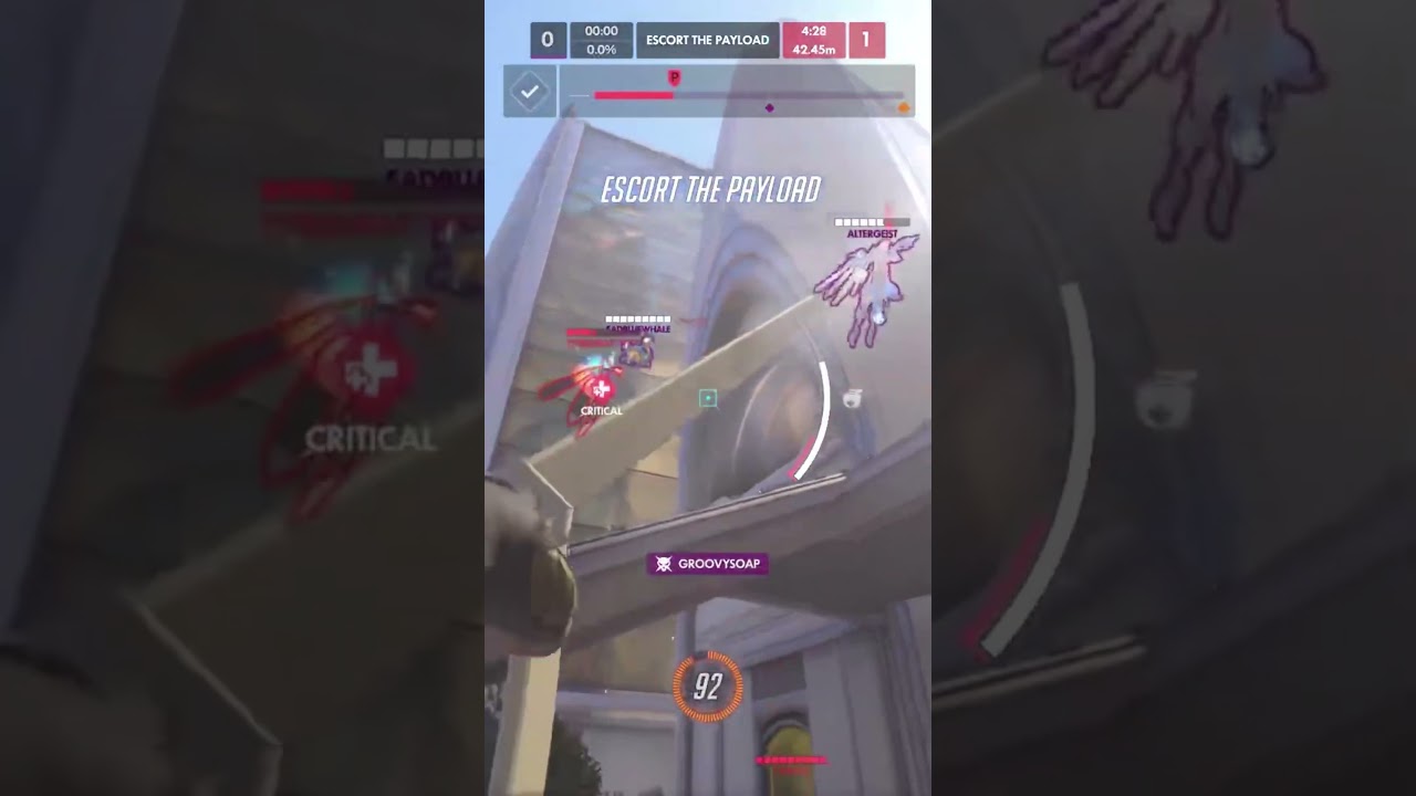 Roadhog the body snatcher! Follow me on Twitch! Twitch.tv/Hashirama1OW! #overwatch #roadhog #hook