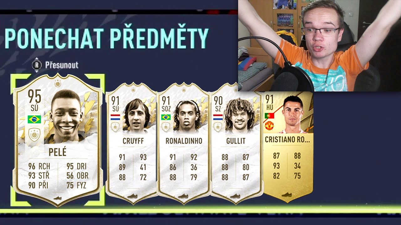 PACKOL SOM PELÉHO A CR7! 😱 12x MID ICON PACKS