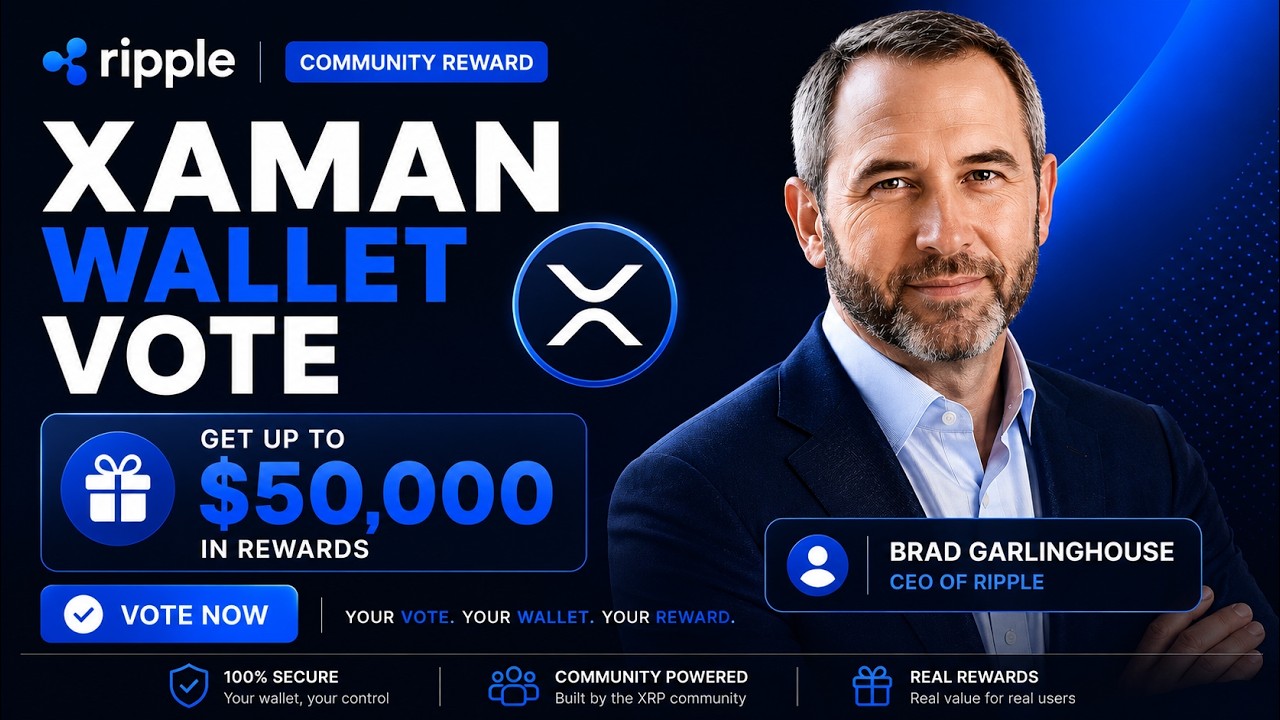 Ripple XRP Xaman Vote Get 10% XRP for XRP Ripple Holders
