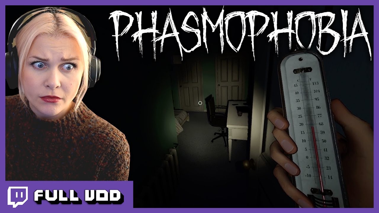 i did solo runs for the first time in 2 years... | Phasmophobia (Full VOD)