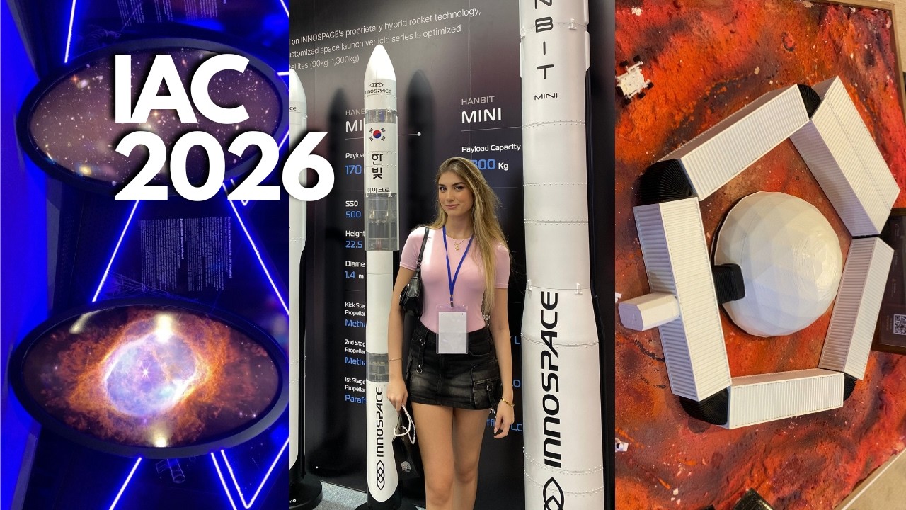Inside the World's Biggest Space Congress! 🚀 (IAC 2026 Vlog)