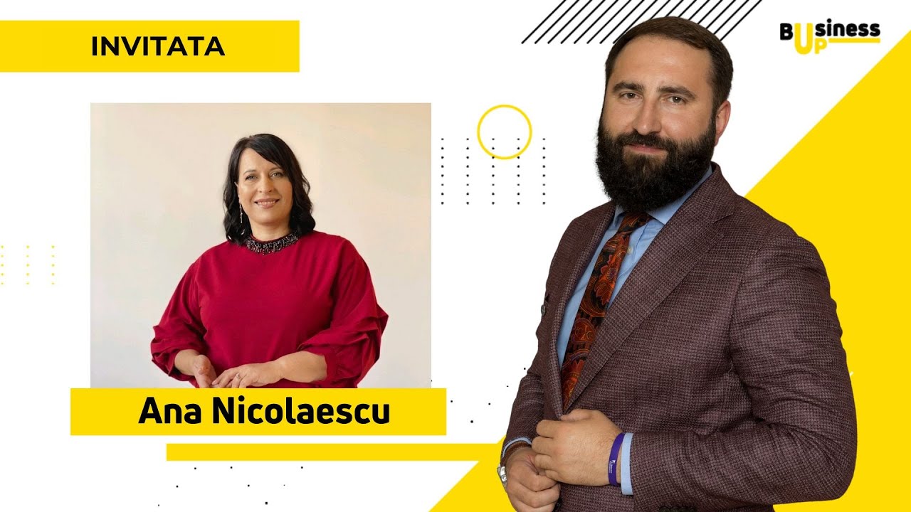 BusinessUp cu Ana Nicolaescu: Noua economie globală, ce schimbări vor decide viitorul IMM-urilor.