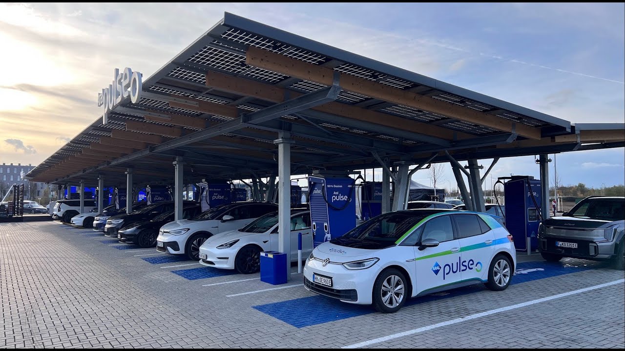 ARAL's Biggest Fast Charging Hub in Deutschland, Mönchengladbach