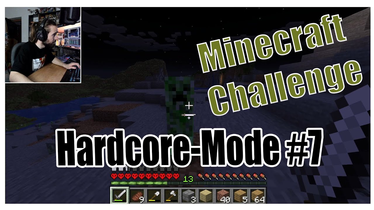 Minecraft Hardcore-Mode Projekt - Folge 7 - Am siebten Tage sollst du ruhen (unter der Erde...)