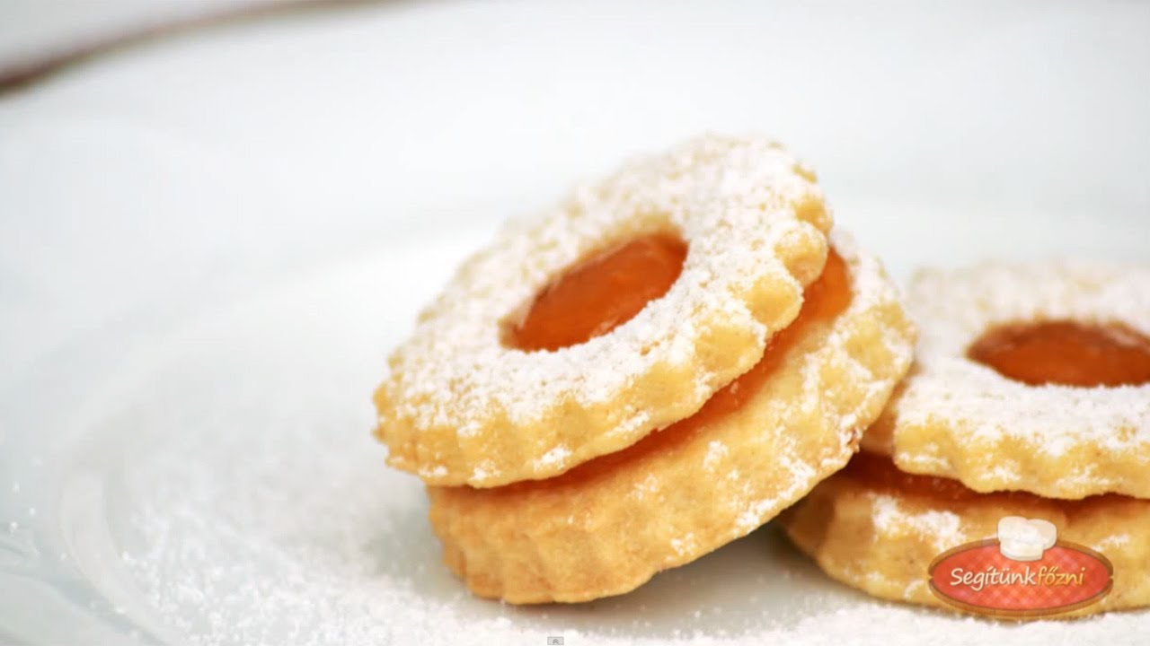Linzer karika videó recept
