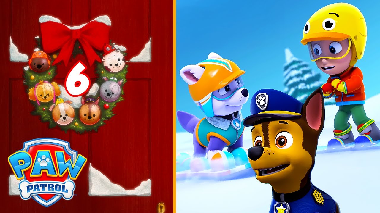Alex's Snowboarding Disaster! 🏂🏻 | Chase's 12 Days of Christmas 🎁 | 6 Days to Go! | PAW Patrol