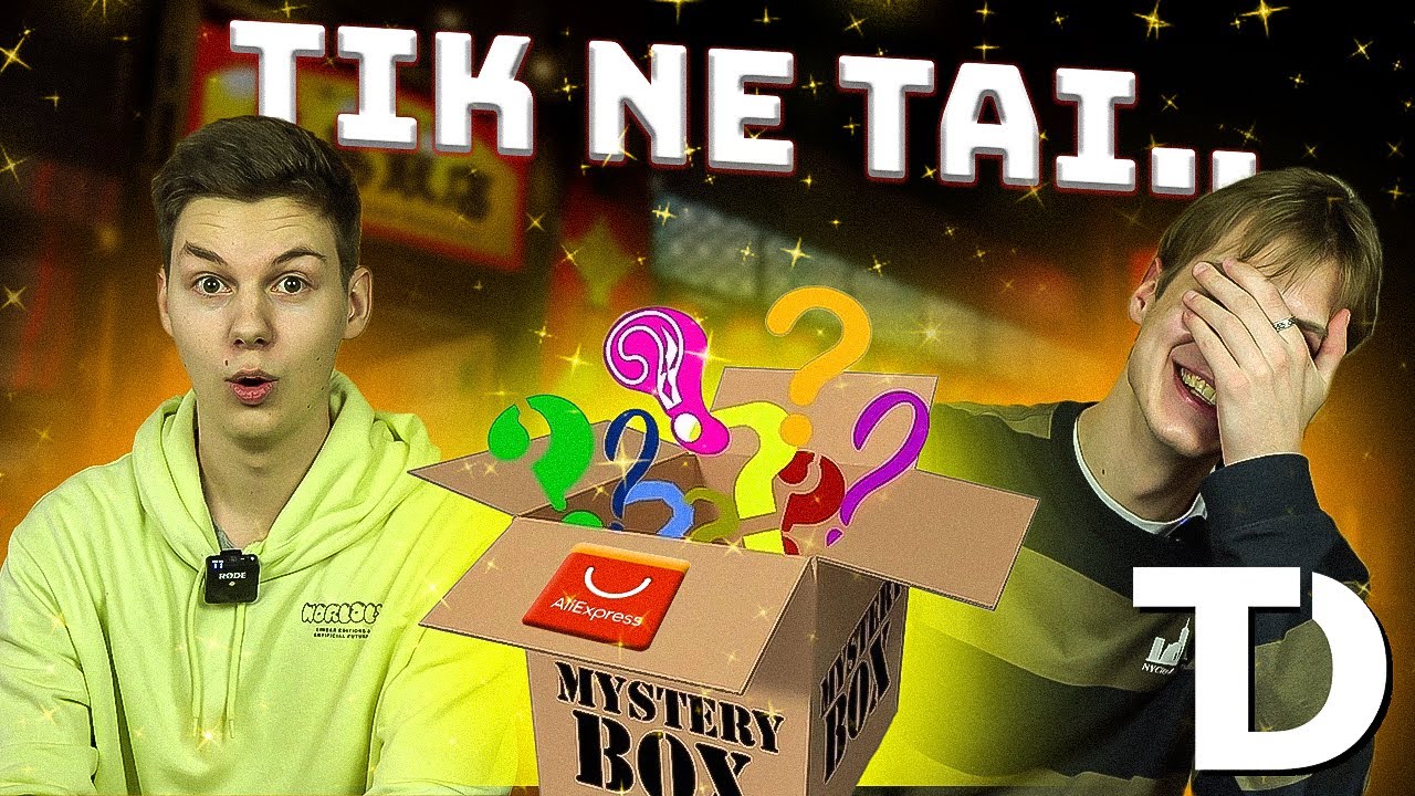 AliExpress Tech MYSTERY BOX Išpakavimas?! (Didelis nuostolis)