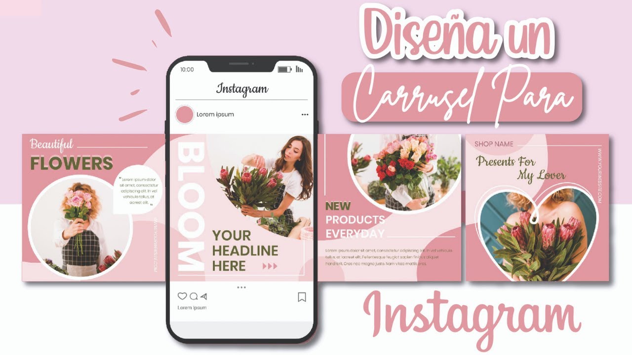 COMO DISEÑAR UN CARRUSEL PARA INSTAGRAM EN ILLUSTRATOR - Lore Guzmán