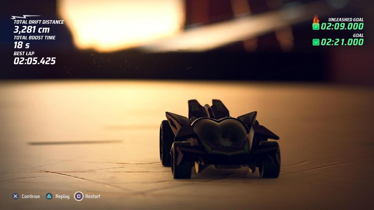 HOT WHEELS UNLEASHED Hasty Shortcut Time Attack Unleashed Goal