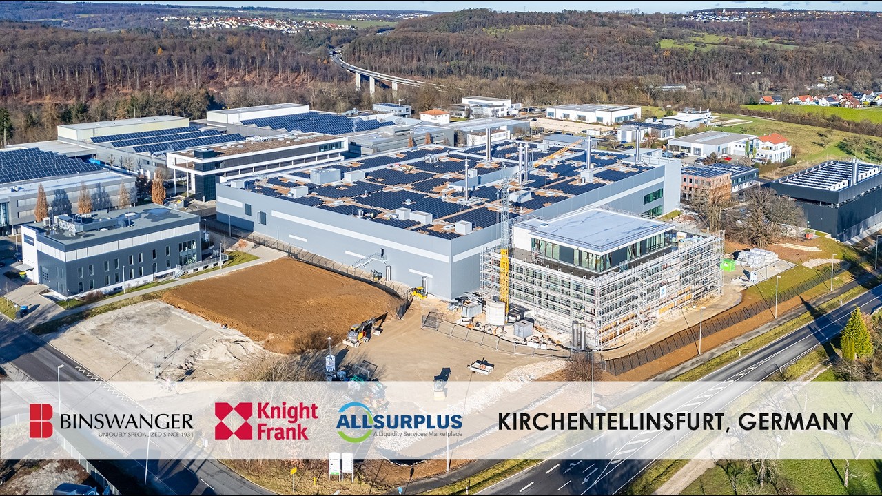 Available: Advanced Technology/Engineered Materials Facility in Kirchentellinsfurt, Germany