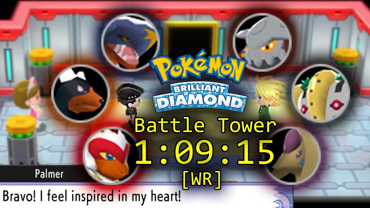 Pokémon Brilliant Diamond - Battle Tower Speedrun in 